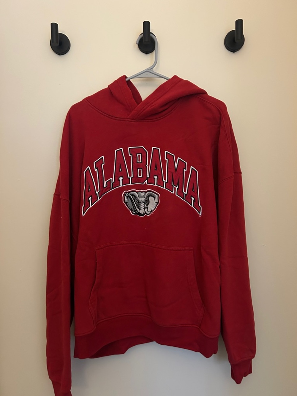 Hollister Red Alabama Graphic Hoodie